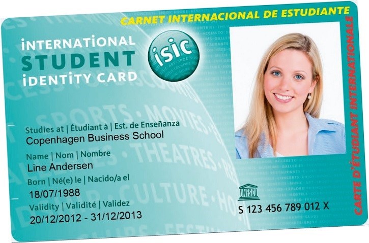 ISIC student-ID