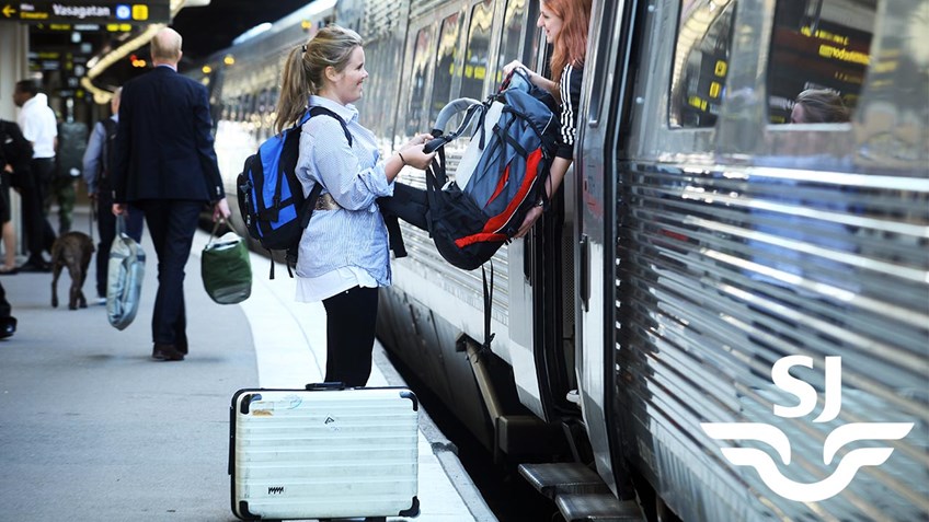 Student discount on train travel with SJ